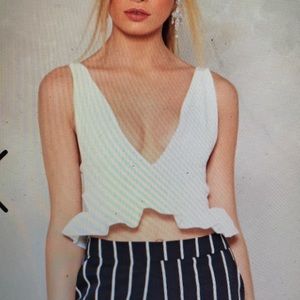 Plunging Crop Top